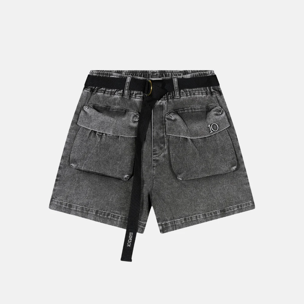 utitlity shorts jog denim