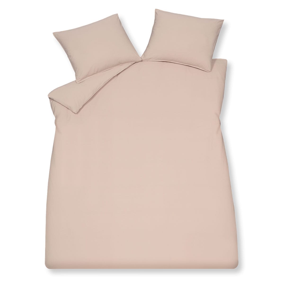 Vandyck Washed Cotton Kussensloop Pale Pink - Afbeelding 5