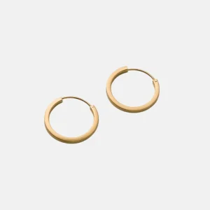 Small Circle Line Hoops