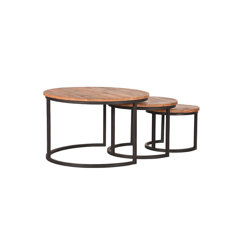 Salontafel Set Mango (set van 3) - Afbeelding 3