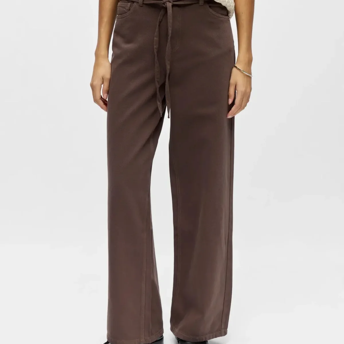OBJROSIE MW WIDE JEANS NOOS - Afbeelding 6