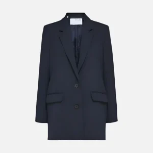 SLFRITA LS RELAXED BLAZER D SAP MEL NOOS
