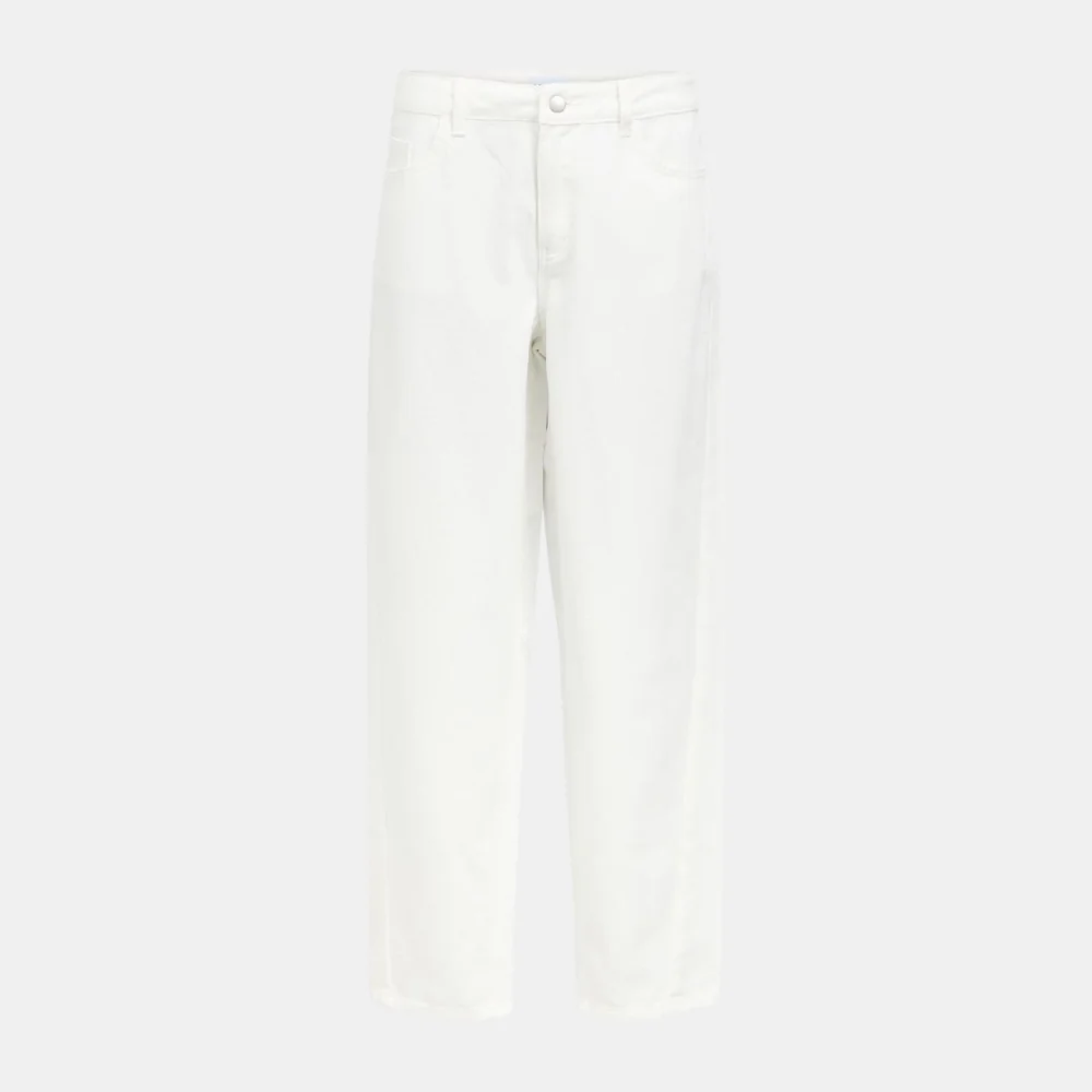 OBJMIU ZOE MW BARREL ANK TWILL JEANS DIV - Afbeelding 2