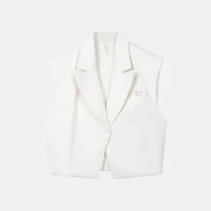 sleeveless blazer