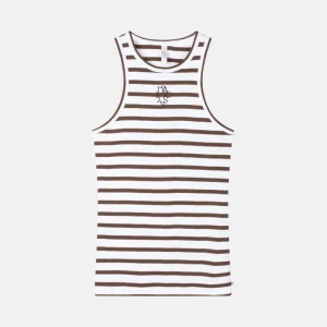 Tank top rib stripes