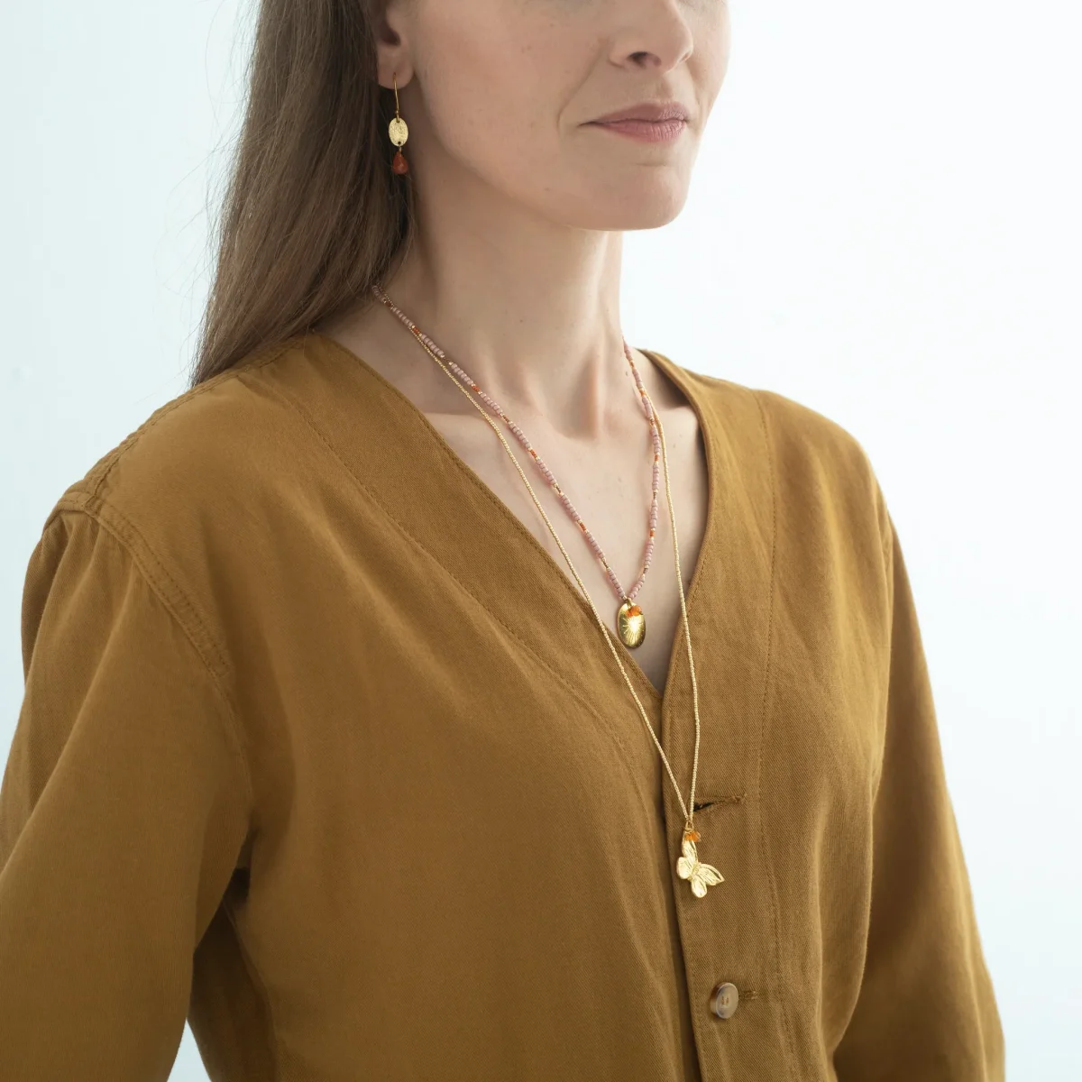 Paradise Carnelian Necklace - Afbeelding 3