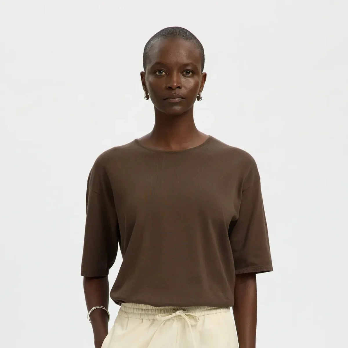 SLFTOLEDO 2/4 KNIT O-NECK NOOS - Afbeelding 6