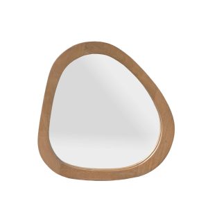 Organische spiegel Lou Licht mango Mangohout 43 cm