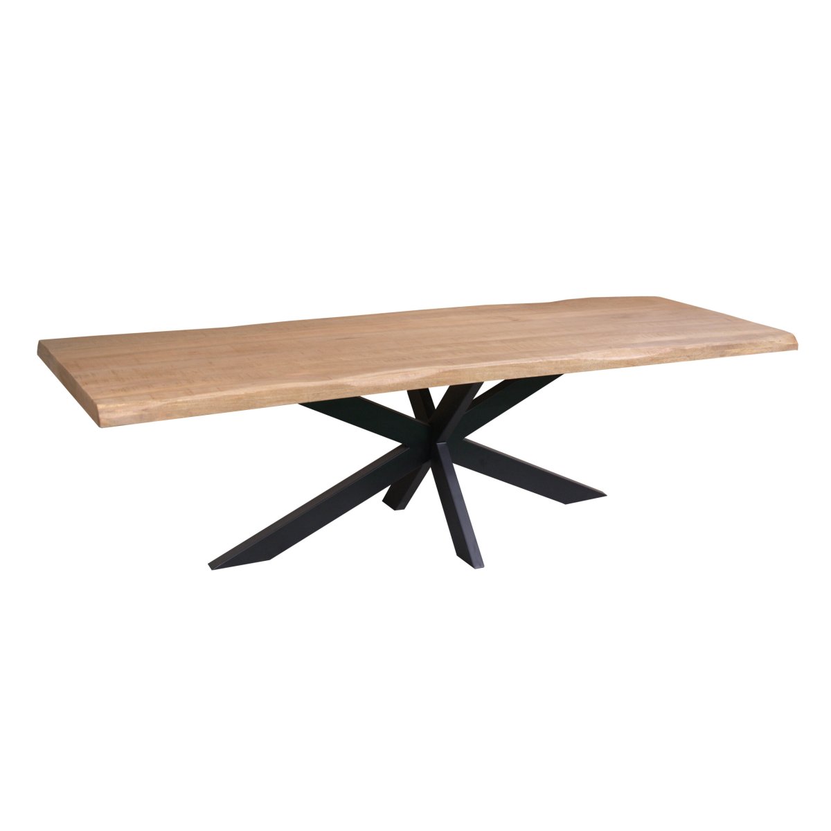 Boomstamtafel Dakota Naturel Mangohout 240 cm - Afbeelding 4