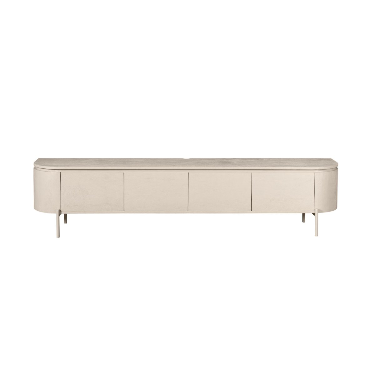 Tv meubel Excellent Zand Mangohout 200 cm - Afbeelding 8