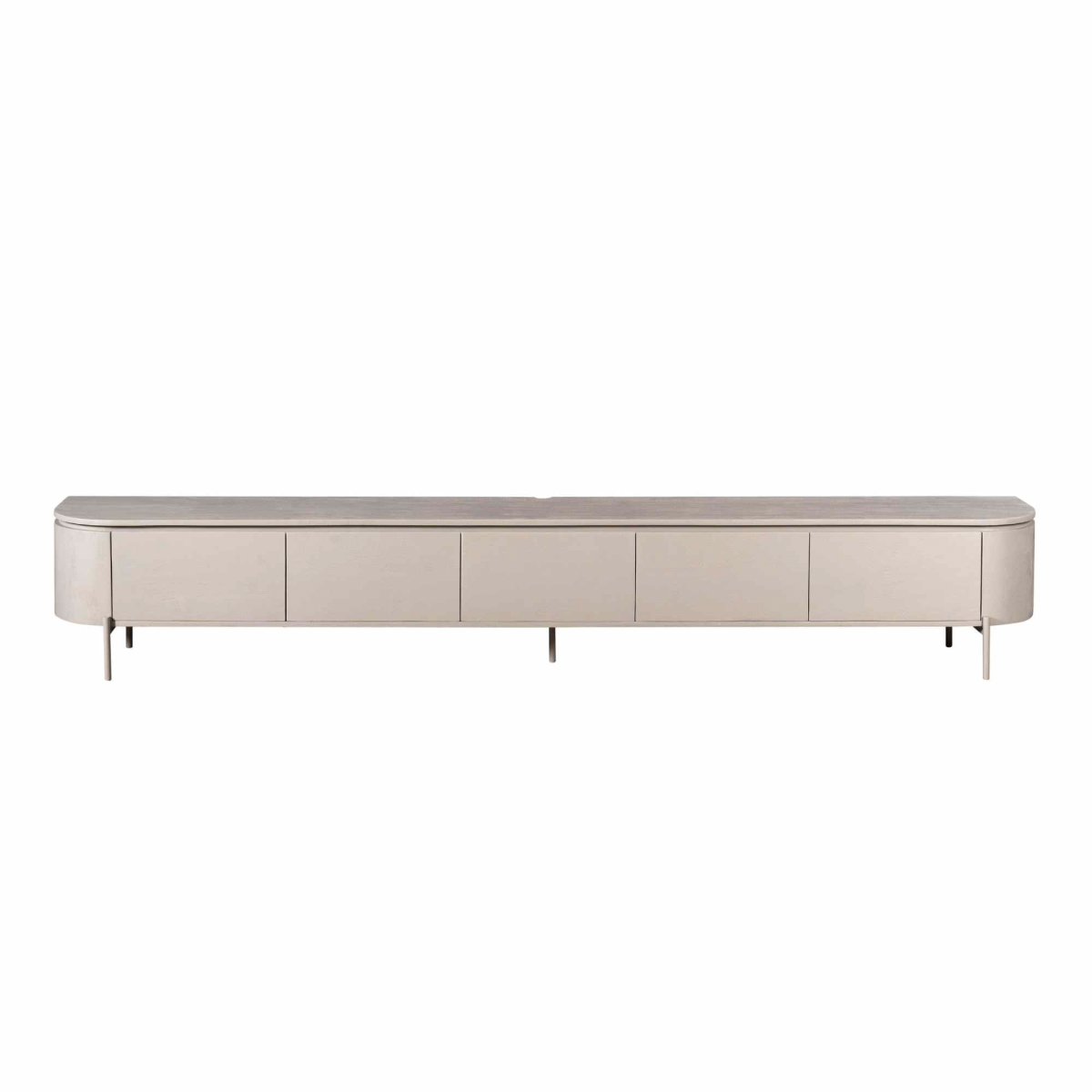 Tv meubel Excellent Taupe Mangohout 280 cm - Afbeelding 8