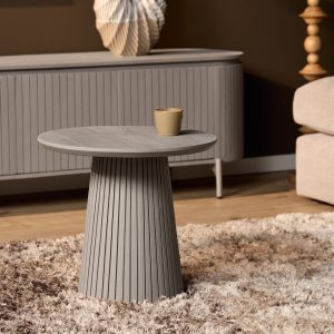 Salontafel Solana Taupe Mangohout 50 cm