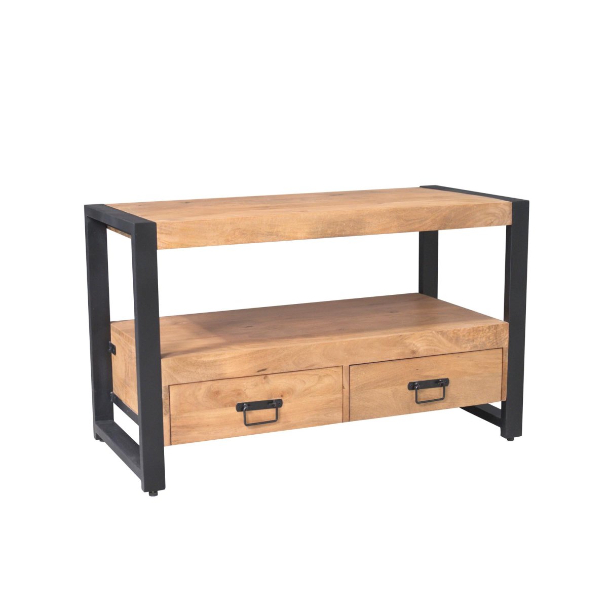 Tv meubel Britt Naturel Mangohout 100 cm - Afbeelding 4