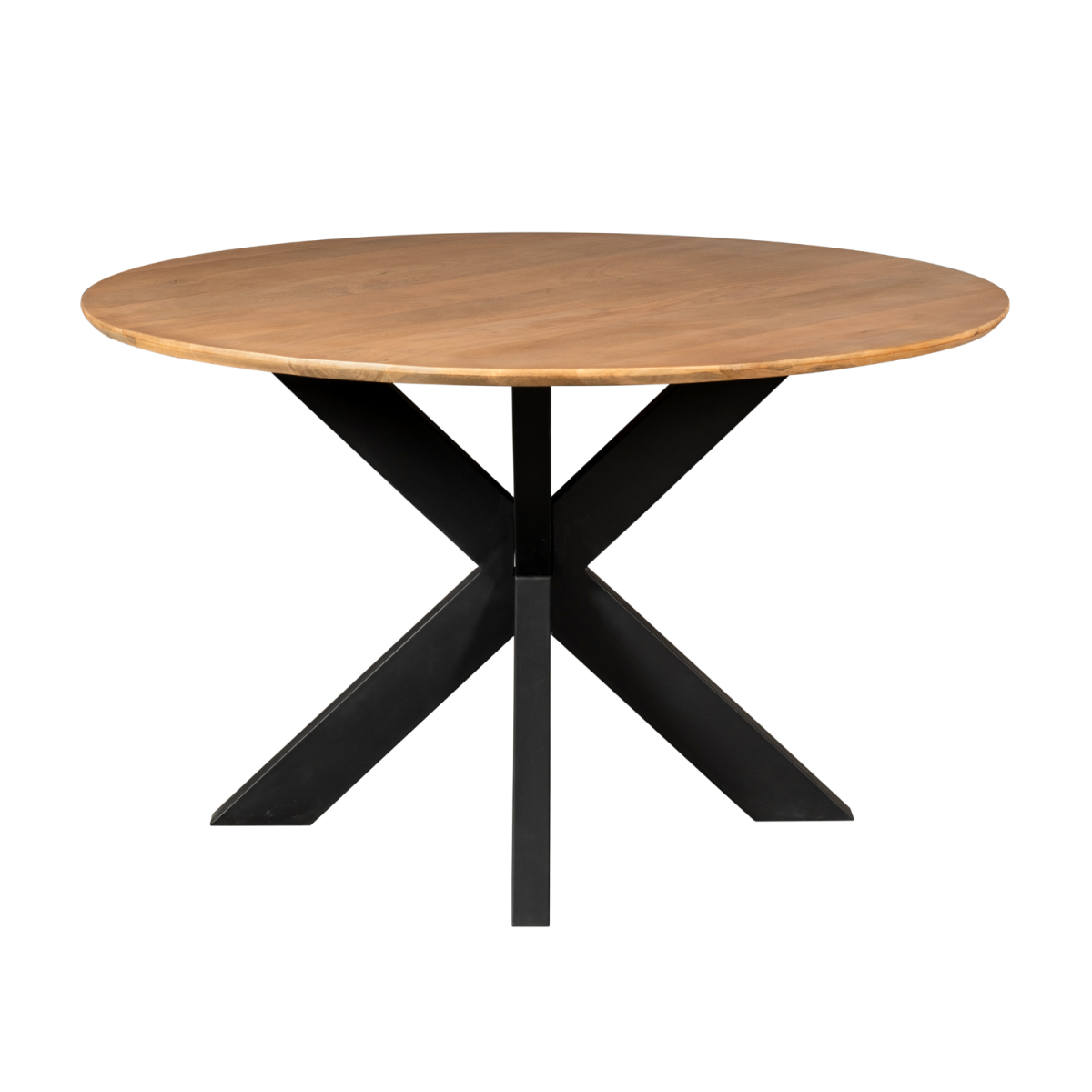 Ronde eettafel Madison Naturel Mangohout 130 cm - Afbeelding 4