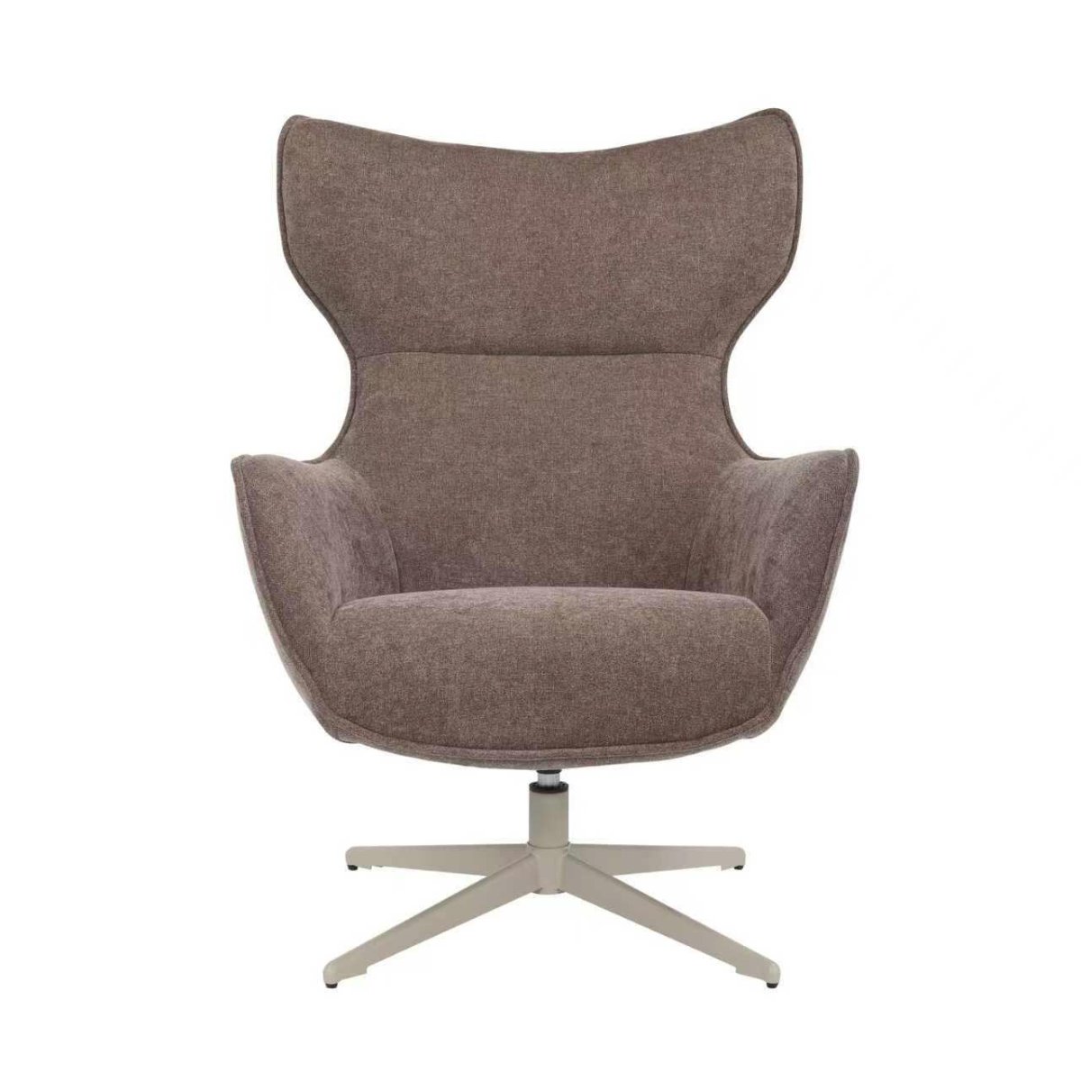 Draaibare fauteuil Julia Bruin