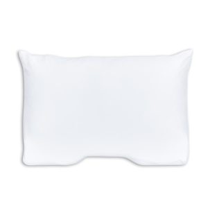 Silvana Support Geel Satin Kussensloop Wit