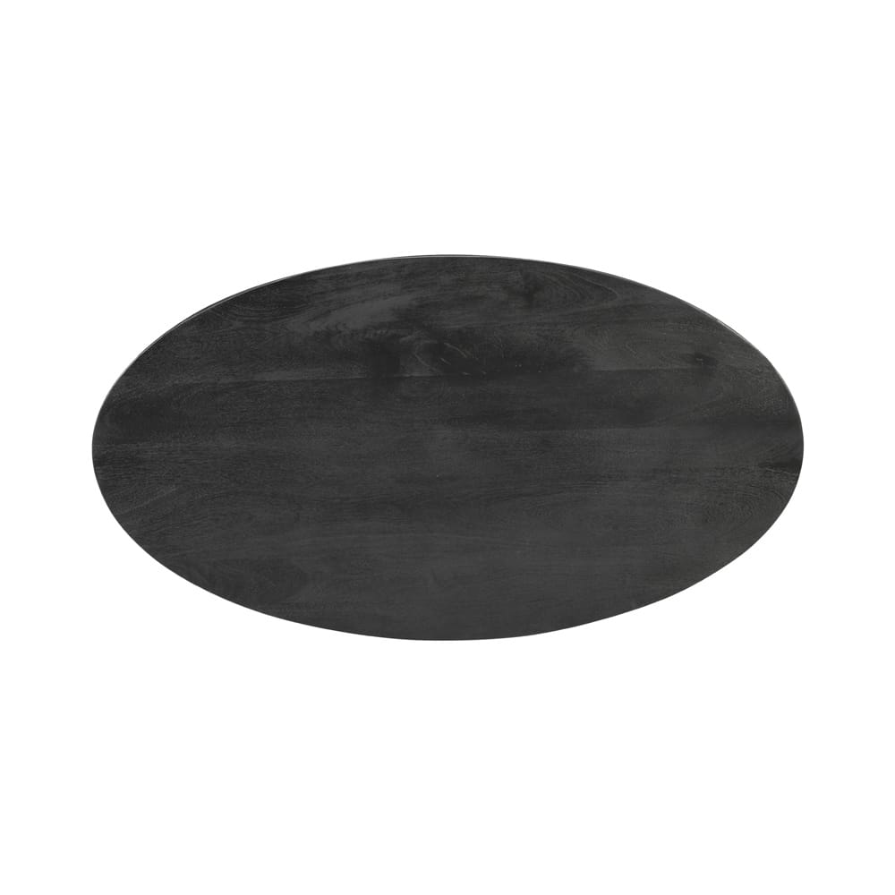 Ovale Salontafel Mango Verjongd 130 cm - Afbeelding 4