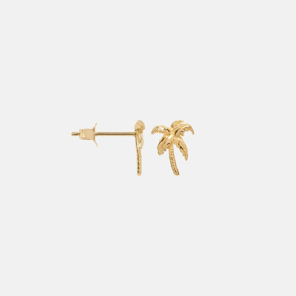Single Small Palmier Stud