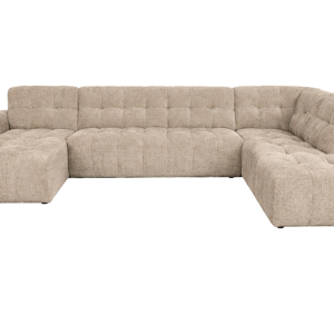 Memphis Chaise L – 3-seater – Ottoman R – Haga 30 beige