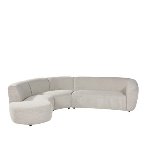 LABEL51 Hoekbank Florence – Naturel – Boucle – Hoekbank Links