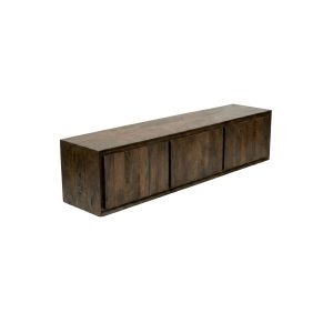 LABEL51 Tv-Meubels Nori – Espresso – Mangohout – 160 cm