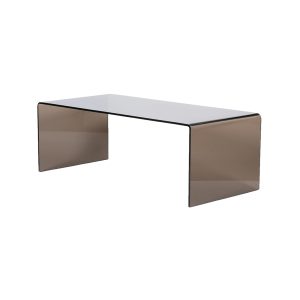 LABEL51 Salontafel Petal – Smoked Brown – Glas