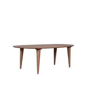LABEL51 Eetkamertafel Fly – Nature Smooth – Mangohout – 180 cm – Organisch