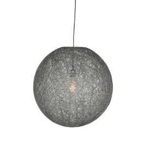 LABEL51 Hanglamp Twist – Grijs – Vlas – L