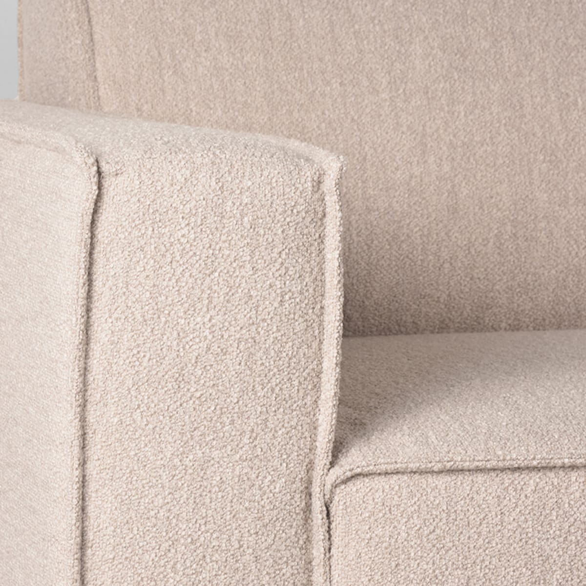 LABEL51 Hoekbank Kay – Naturel Boucle – Boucle – Hoekbank Rechts - Afbeelding 3