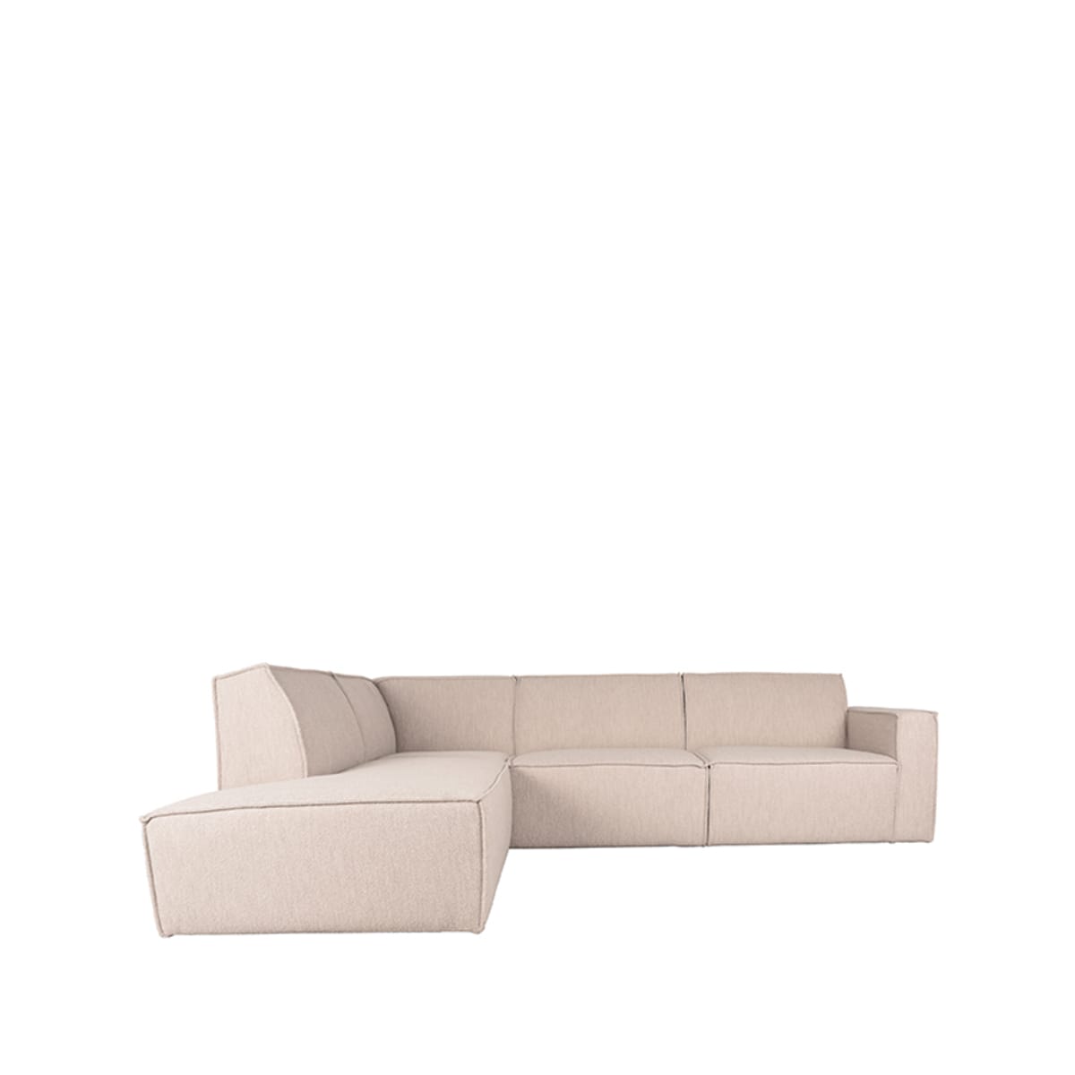 LABEL51 Hoekbank Kay – Naturel Boucle – Boucle – Hoekbank Links - Afbeelding 2