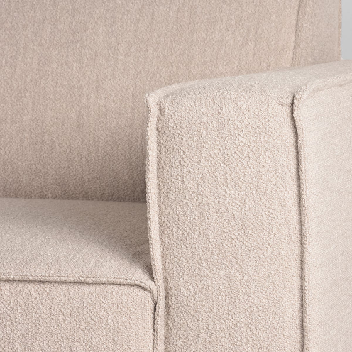 LABEL51 Hoekbank Kay – Naturel Boucle – Boucle – Hoekbank Links - Afbeelding 3