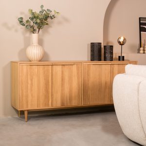 LABEL51 Dressoir Jule – Naturel – Eiken – 200 cm