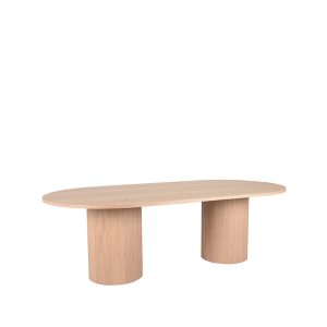 LABEL51 Eetkamertafel Oliva – Naturel – Eiken – 240 cm