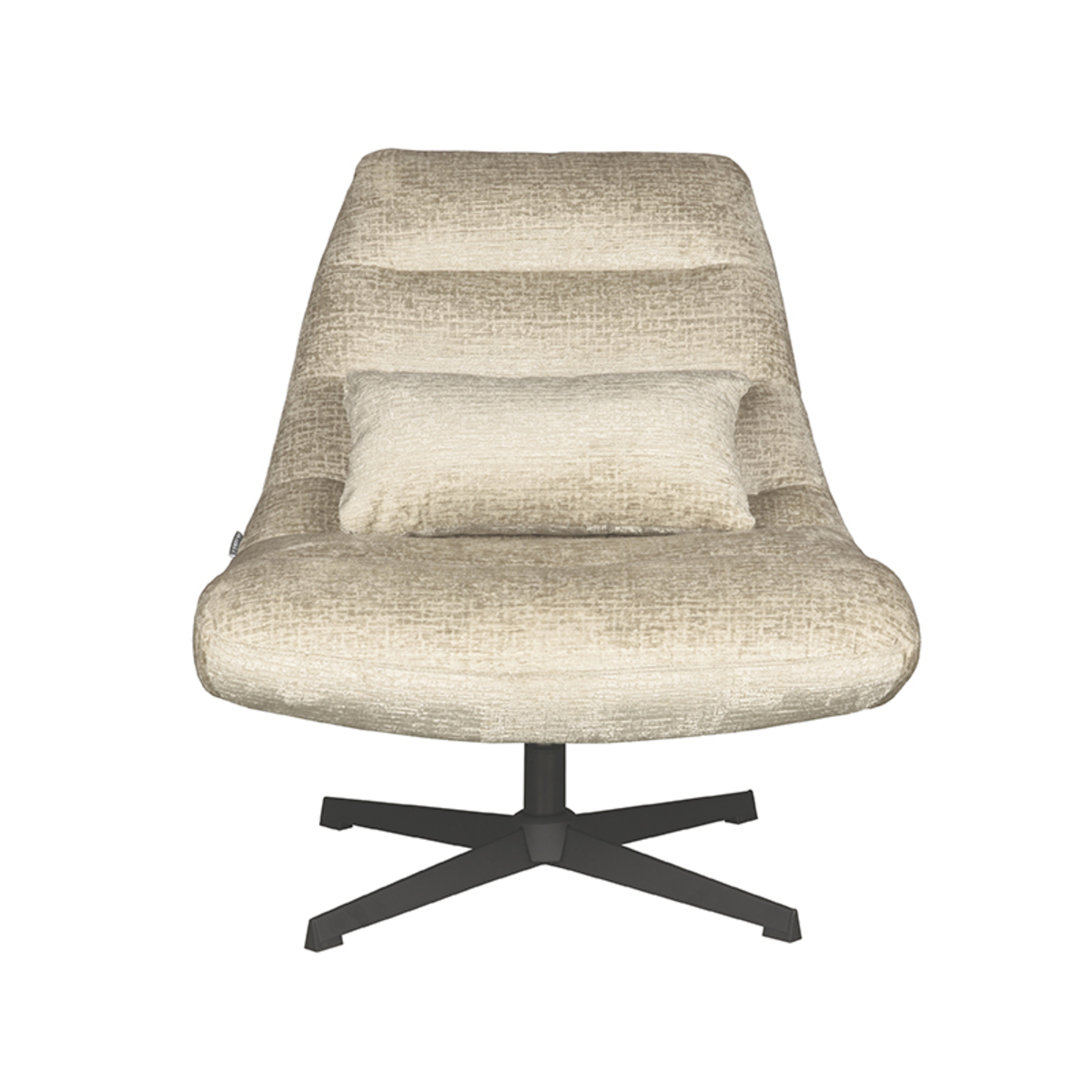 LABEL51 Fauteuil Nox – Beige – Chenille – One Size - Afbeelding 4