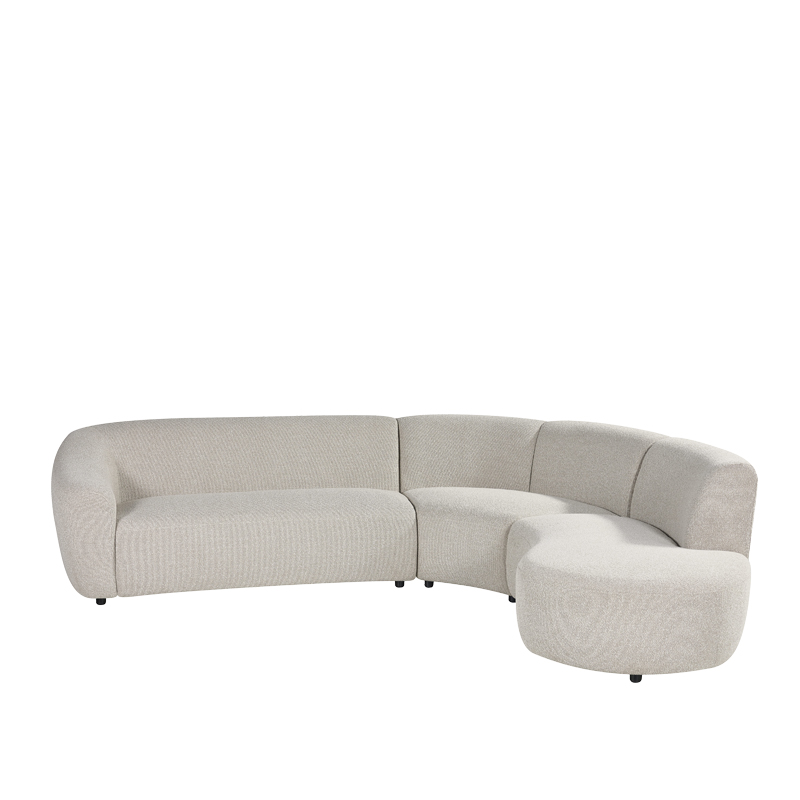 LABEL51 Hoekbank Florence – Naturel – Boucle – Hoekbank Rechts