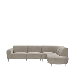 LABEL51 Hoekbank Mauro – Mushroom – Boucle – Hoekbank Rechts