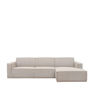 LABEL51 Hoekbank Kay – Naturel Royal Boucle – Boucle – Loungebank Rechts