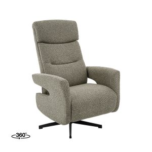LABEL51 Fauteuil Tampere – Mushroom – Boucle – One Size