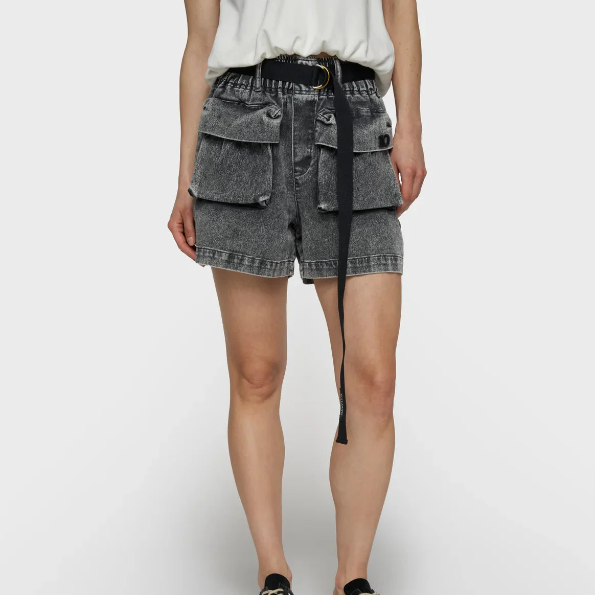 utitlity shorts jog denim - Afbeelding 6